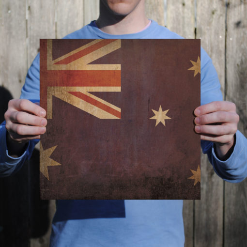 Australia Flag Art by City Prints - Image 2