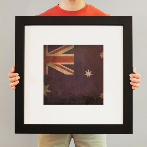 Australia Flag Art by City Prints - Image 3