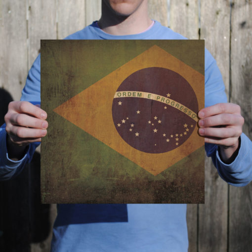 Brazil Flag Art by City Prints - Image 2
