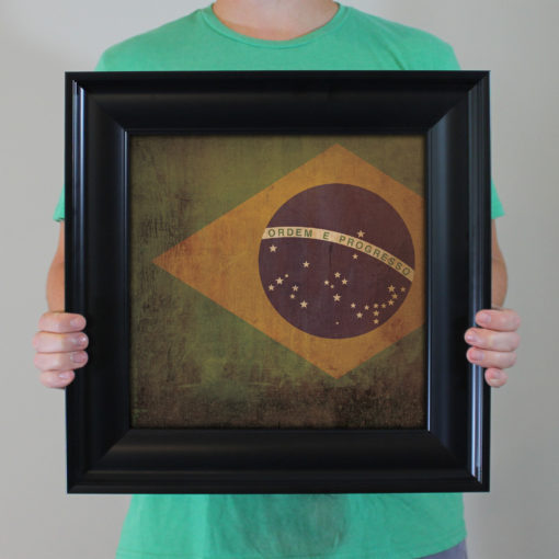 Brazil Flag Art by City Prints - Image 4