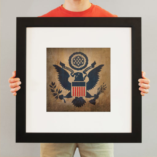 Coast Guard Flag Art by City Prints - Image 3