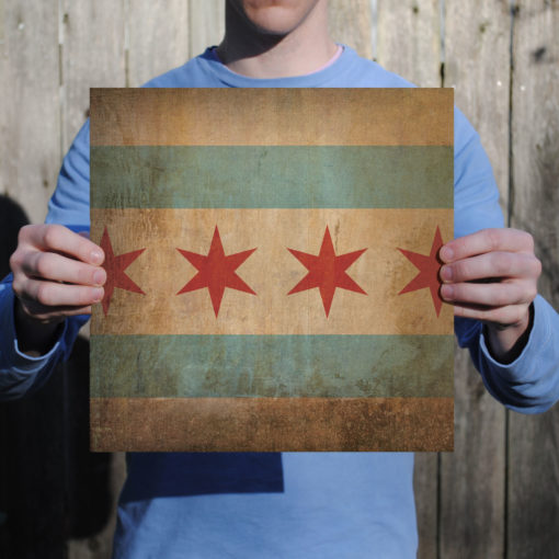 Chicago Flag Art by City Prints - Image 2
