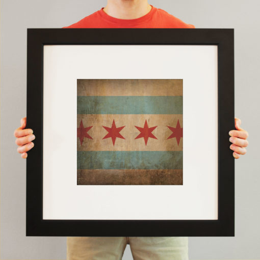 Chicago Flag Art by City Prints - Image 3