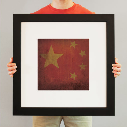 China Flag Art by City Prints - Image 3