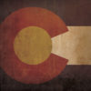 Colorado Flag Art by City Prints
