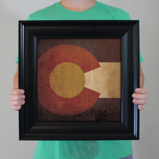 Colorado Flag Art by City Prints - Image 4