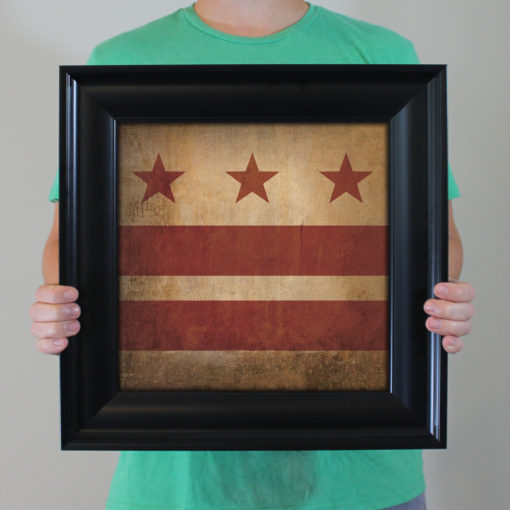 District of Columbia Flag Art by City Prints - Image 4