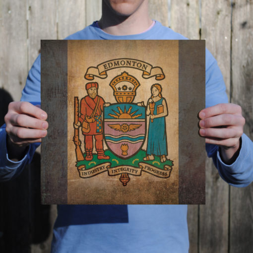 Edmonton Flag Art by City Prints - Image 2