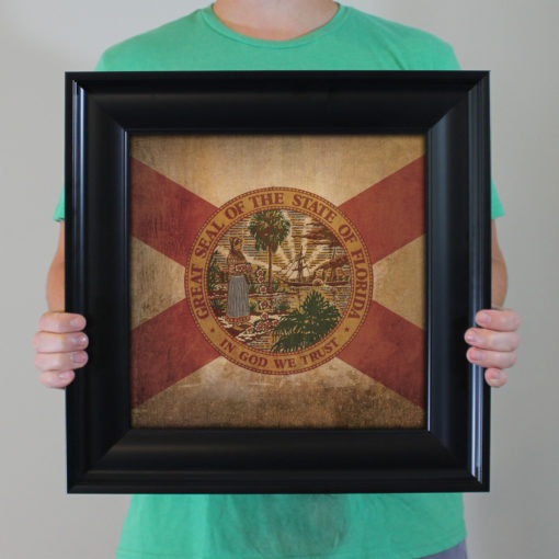 Florida Flag Art by City Prints - Image 4