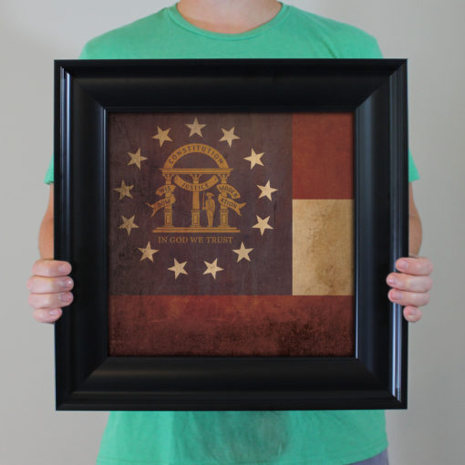 Georgia Flag Art by City Prints - Image 4