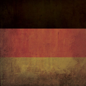 Germany Flag Art by City Prints
