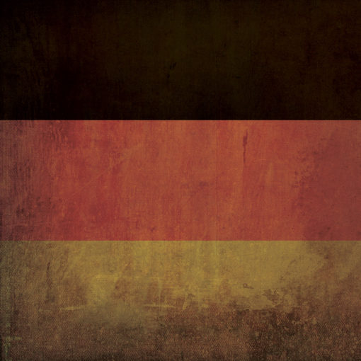 Germany Flag Art by City Prints