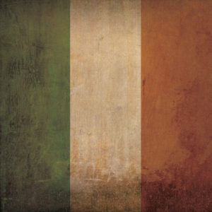 Ireland Flag Art by City Prints