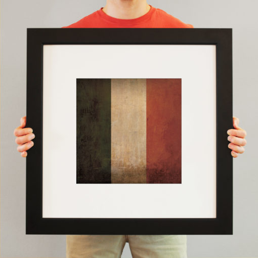 Italy Flag Art by City Prints - Image 3
