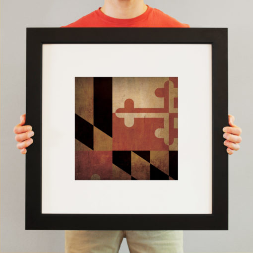 Maryland Flag Art by City Prints - Image 3