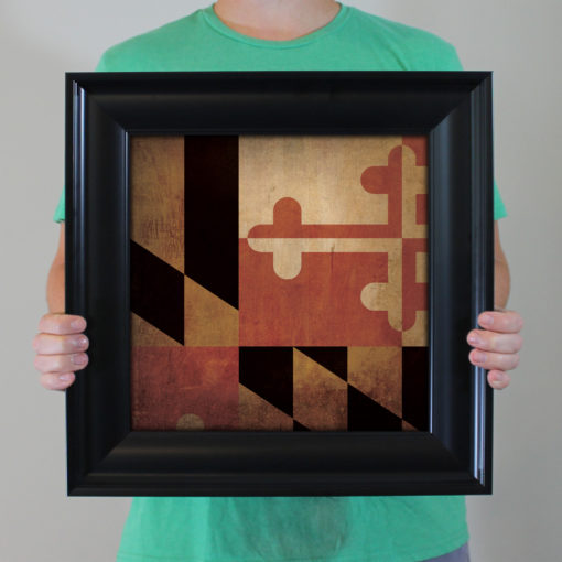 Maryland Flag Art by City Prints - Image 4