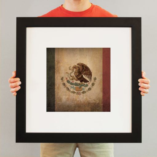 Mexico Flag Art by City Prints - Image 3
