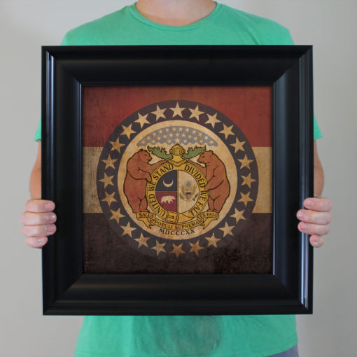 Missouri Flag Art by City Prints - Image 4