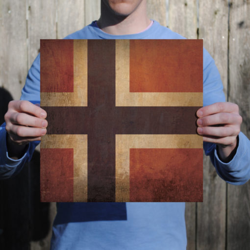 Norway Flag Art by City Prints - Image 2