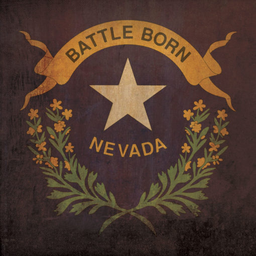 Nevada Flag Art by City Prints