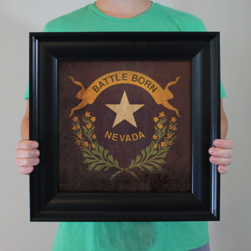 Nevada Flag Art by City Prints - Image 4