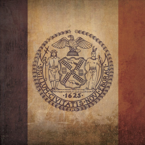 New York City Flag Art by City Prints