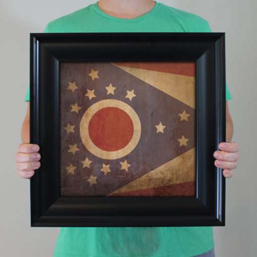 Ohio Flag Art by City Prints - Image 4
