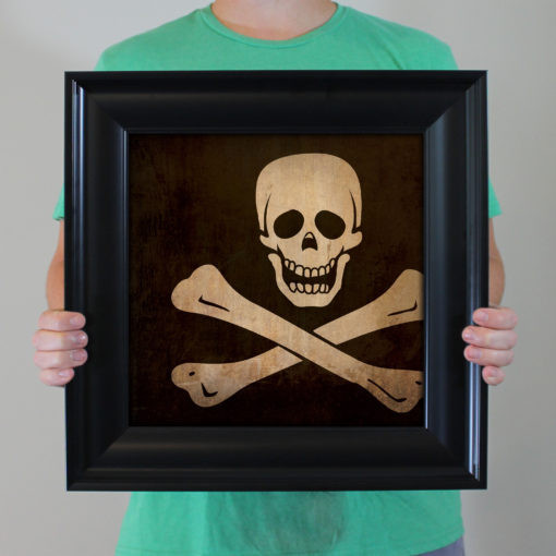 Jolly Roger Flag Art by City Prints - Image 4