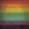 Rainbow Flag Art by City Prints