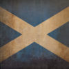 Scotland Flag Art by City Prints