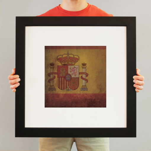 Spain Flag Art by City Prints - Image 3