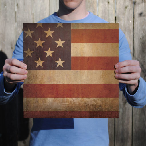 United States of America Flag Art by City Prints - Image 2