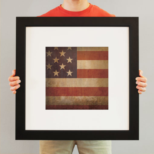 United States of America Flag Art by City Prints - Image 3