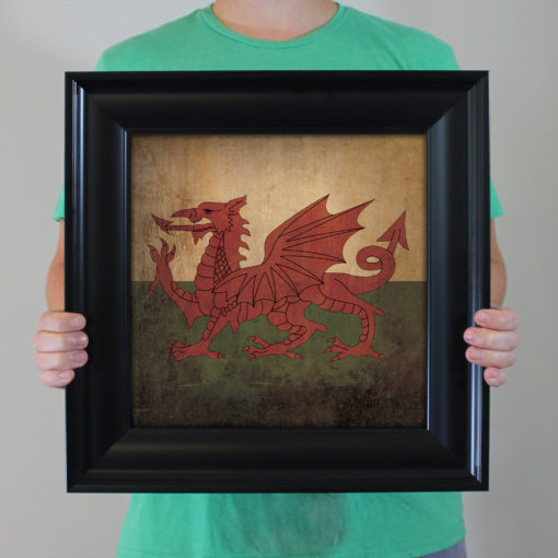 Wales Flag Art by City Prints - Image 4