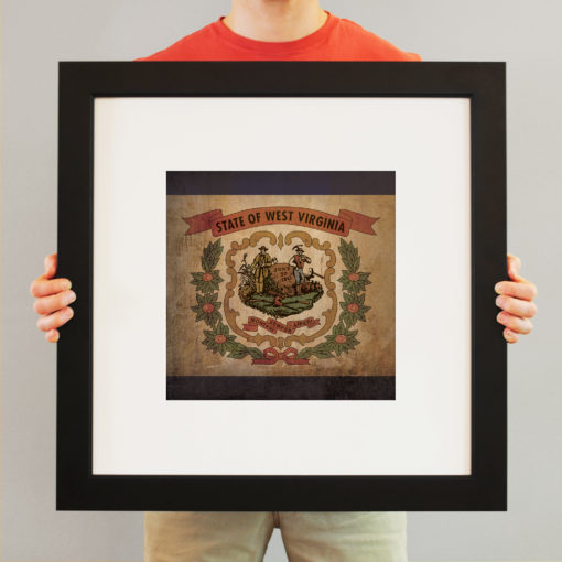 West Virginia Flag Art by City Prints - Image 3