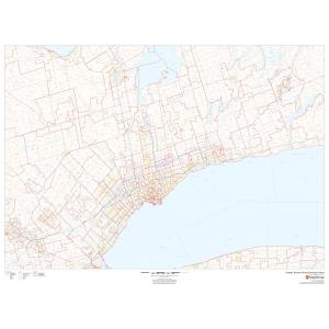Greater Toronto Postal Code Forward Sortation Areas by Map Sherpa