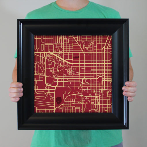 Florida State University Campus Map Art by City Prints - Image 5
