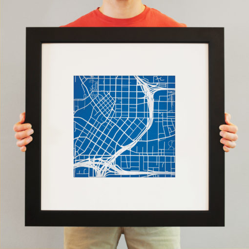 Georgia State University Campus Map Art by City Prints - Image 4