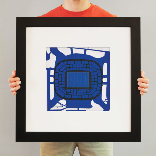 Volksparkstadion Map Art by City Prints - Image 3