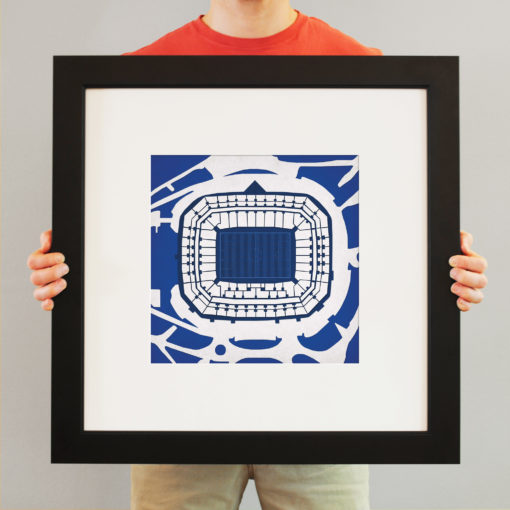 Veltins-Arena Map Art by City Prints - Image 3