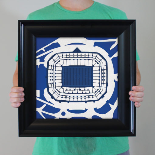 Veltins-Arena Map Art by City Prints - Image 4