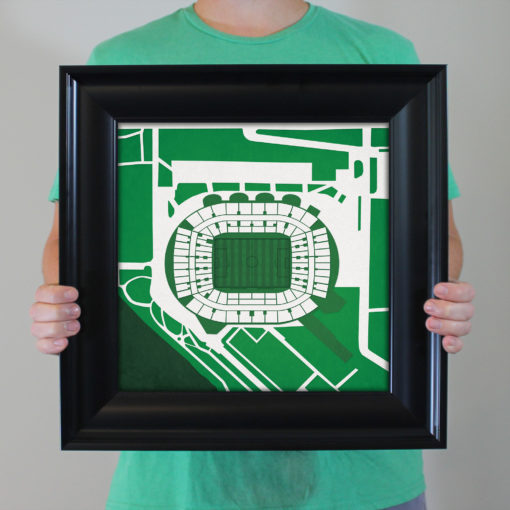 Weserstadion Map Art by City Prints - Image 4