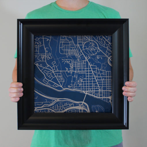 Georgetown University Campus Map Art by City Prints - Image 5