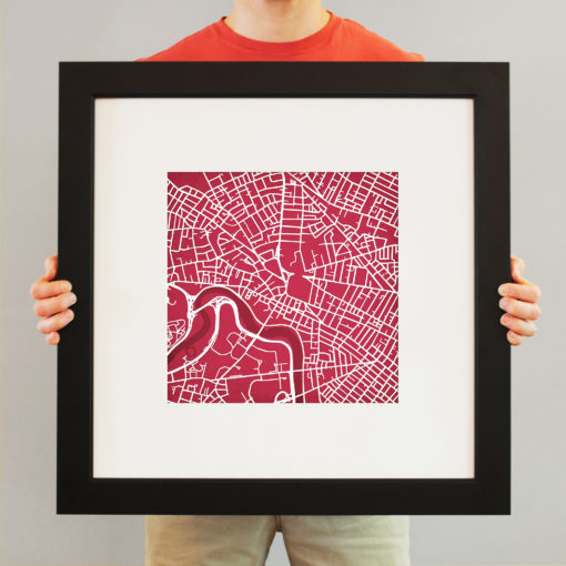 Harvard University Campus Map Art by City Prints - Image 4