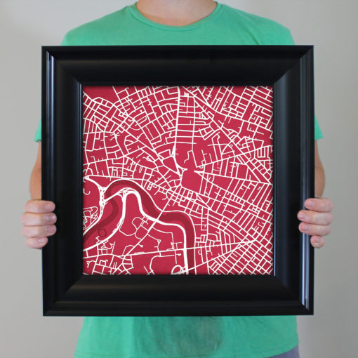 Harvard University Campus Map Art by City Prints - Image 5