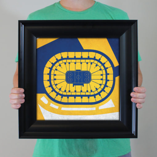 KeyBank Center Map Art by City Prints - Image 4