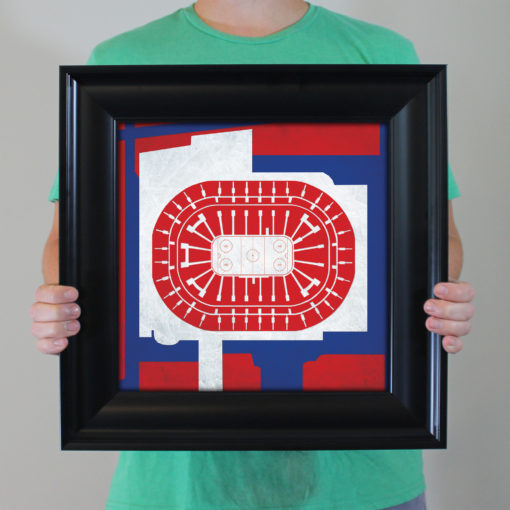Bell Centre Map Art by City Prints - Image 4