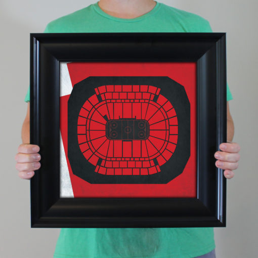 Prudential Center Map Art by City Prints - Image 4