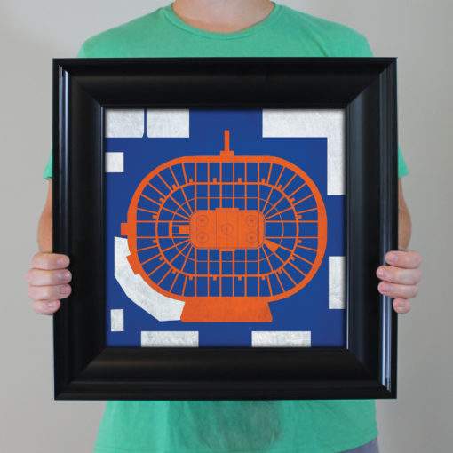 Nassau Veterans Memorial Coliseum Map Art by City Prints - Image 4