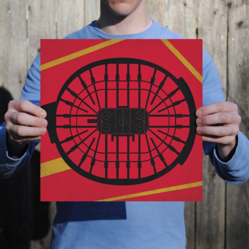 Canadian Tire Centre Map Art by City Prints - Image 2